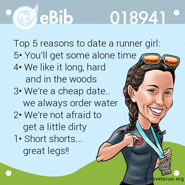 Top 5 reasons to date a runner girl:

5