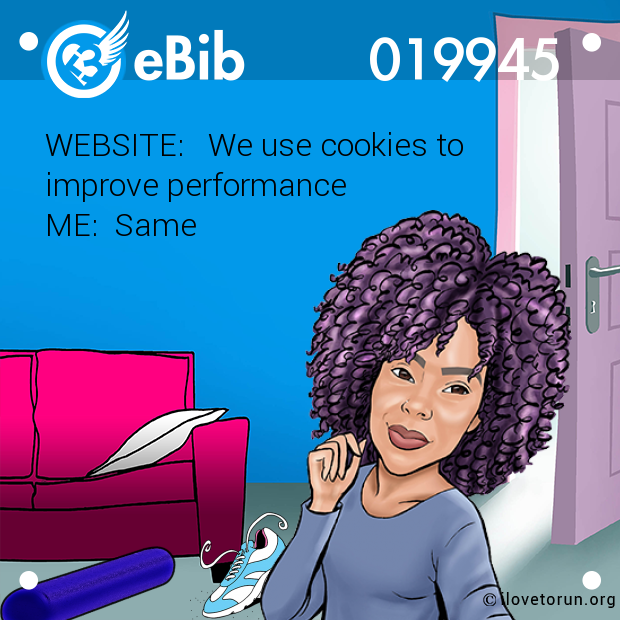 WEBSITE:   We use cookies to 

improve performance 

ME:  Same