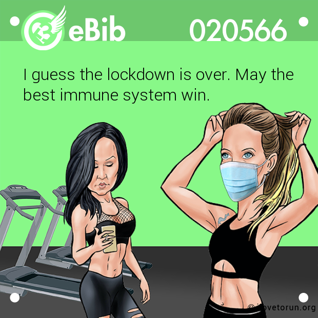 I guess the lockdown is over. May the 

best immune system win.