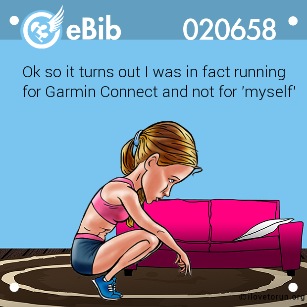 Ok so it turns out I was in fact running

for Garmin Connect and not for 'myself'