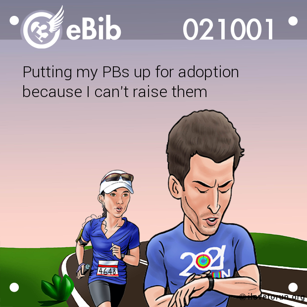 Putting my PBs up for adoption 

because I can't raise them