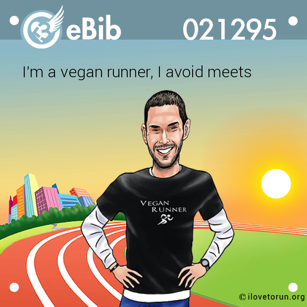 I'm a vegan runner, I avoid meets