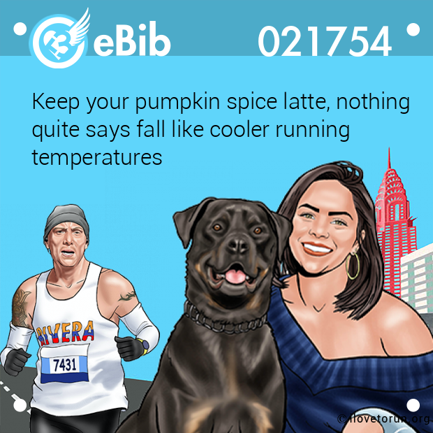 Keep your pumpkin spice latte, nothing 

quite says fall like cooler running 

temperatures