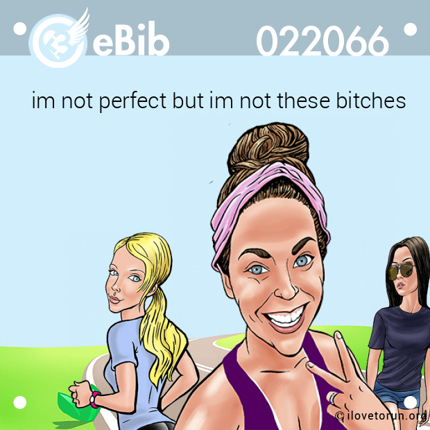 im not perfect but im not these bitches