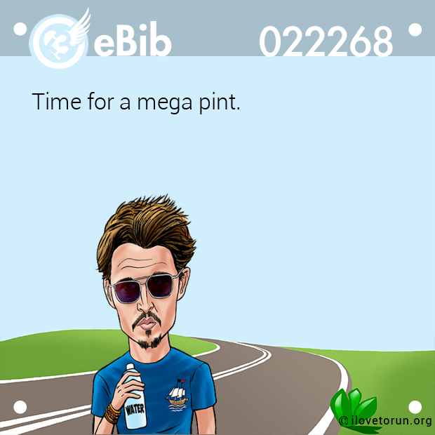 Time for a mega pint.