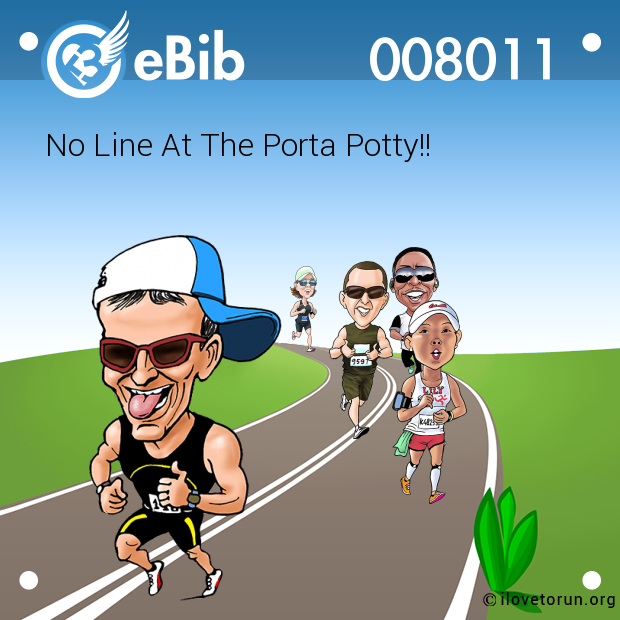 No Line At The Porta Potty!!