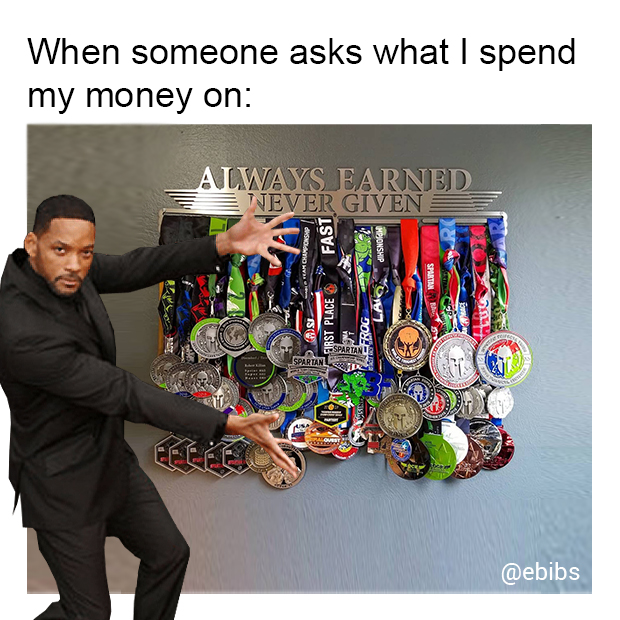 When someone asks what I spend...
