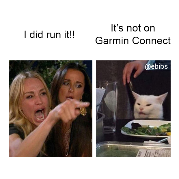 Garmin is down...