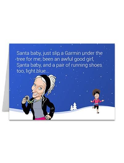 Santa Baby - Greeting Card