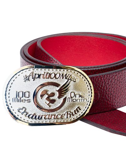 100 Miles Buckle, April 100 Miles Buckle, April