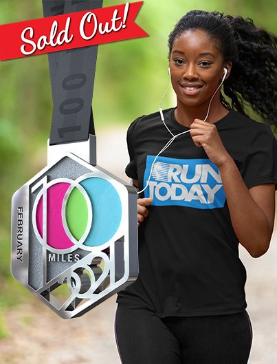 FEBRUARY 100Miles1Month challenge finisher's package FEBRUARY 100Miles1Month challenge finisher's package