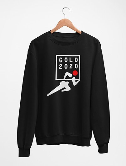 GOLD 2020 unisex crewneck sweatshirt GOLD 2020 unisex crewneck sweatshirt