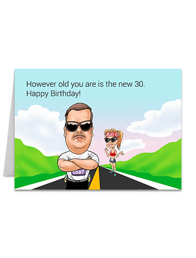The New 30 - Greeting Card