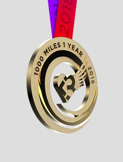 2018 GOLD CHALLENGE medal