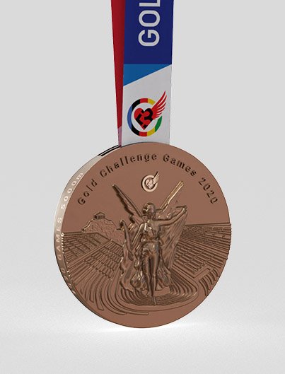 BRONZE 5K medal BRONZE 5K medal